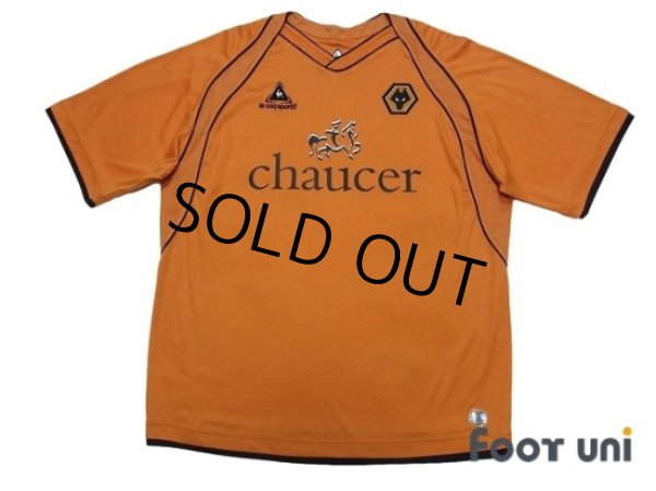 Photo1: Wolverhampton Wanderers FC 2006-2008 Home Shirt (1)