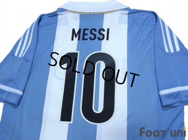 Photo4: Argentina 2012 Home Shirt #10 Messi w/tags (4)
