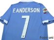 Photo4: Lazio 2014-2015 Home Authentic Shirt #7 F.Anderson w/tags (4)