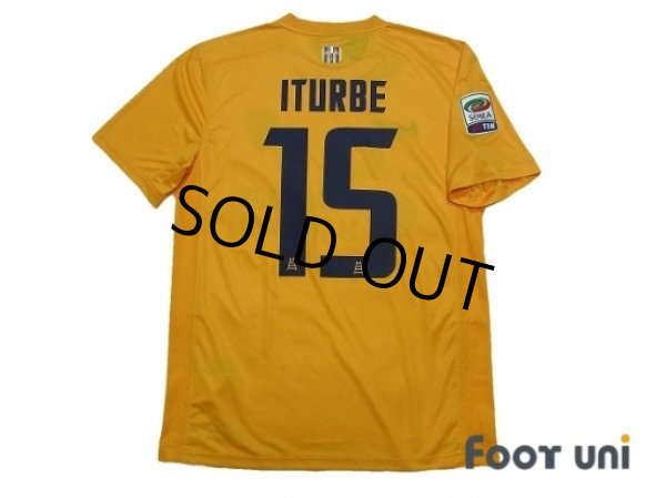 Photo2: Hellas Verona FC 2013-2014 Away Shirt #15 Iturbe Serie A Tim Patch/Badge w/tags (2)