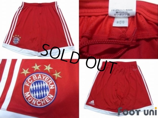 Photo8: Bayern Munchen 2017-2018 Home Authentic Shirt and Shorts Set (8)