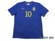 Photo1: Sweden 2010 Away Shirt #10 Ibrahimovic (1)