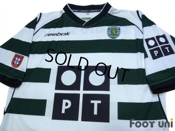 Photo3: Sporting CP 2002-2003 Home Shirt  (3)