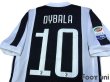 Photo4: Juventus 2017-2018 Home Authentic Shirt and Shorts Set #10 Dybala (4)