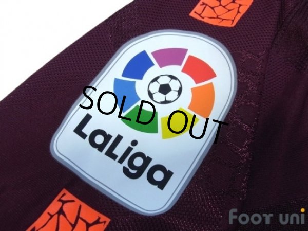 Photo6: FC Barcelona 2017-2018 3rd Authentic Shirt and Shorts Set La Liga Patch/Badge (6)