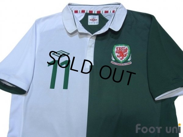 Photo3: Wales 2012 Away Shirt #11 Bale (3)