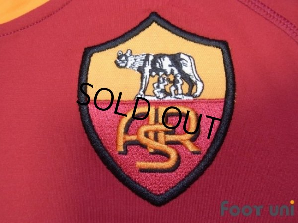 Photo6: AS Roma 2010-2011 Home Shirt #16 De Rossi Serie A Tim Patch/Badge w/tags (6)