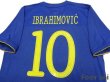 Photo4: Sweden 2010 Away Shirt #10 Ibrahimovic (4)