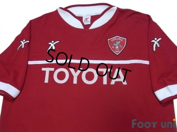Photo3: Perugia 2003-2004 Home Shirt #15 Ravanelli (3)