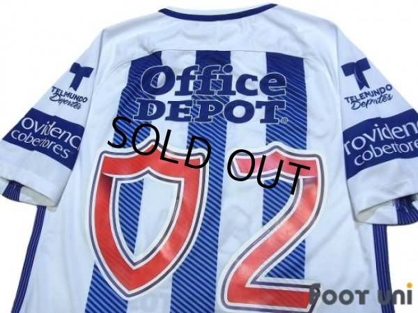 Photo4: CF Pachuca 2017-2018 Home Shirt #02 Ksk Honda w/tags (4)