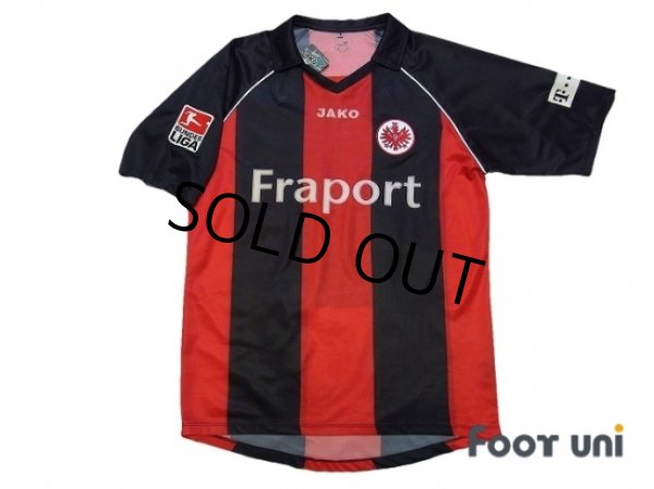 Photo1: Eintracht Frankfurt 2006-2007 Home Shirt #19 Takahara w/tags Bundesliga Patch/Badge (1)