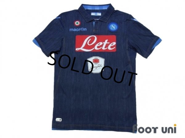 Photo1: Napoli 2014-2015 Away Authentic Shirt w/tags (1)