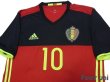 Photo3: Belgium Euro 2016 Home Shirt #10 E.Hazard w/tags (3)