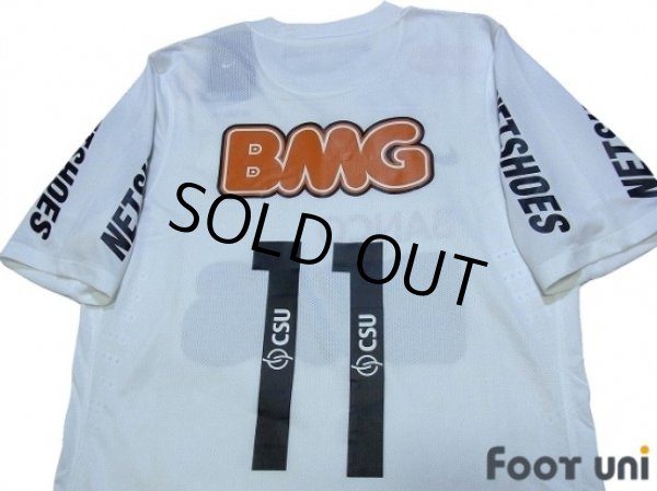 Photo4: Santos FC 2012 Home Authentic Shirt #11 Neymar Jr w/tags (4)