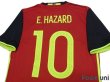 Photo4: Belgium Euro 2016 Home Shirt #10 E.Hazard w/tags (4)