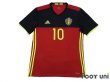 Photo1: Belgium Euro 2016 Home Shirt #10 E.Hazard w/tags (1)