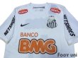 Photo3: Santos FC 2012 Home Authentic Shirt #11 Neymar Jr w/tags (3)