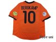 Photo2: Netherlands Euro 2000 Home Shirt #10 Bergkamp UEFA Euro 2000 Patch/Badge UEFA Fair Play Patch/Badge (2)