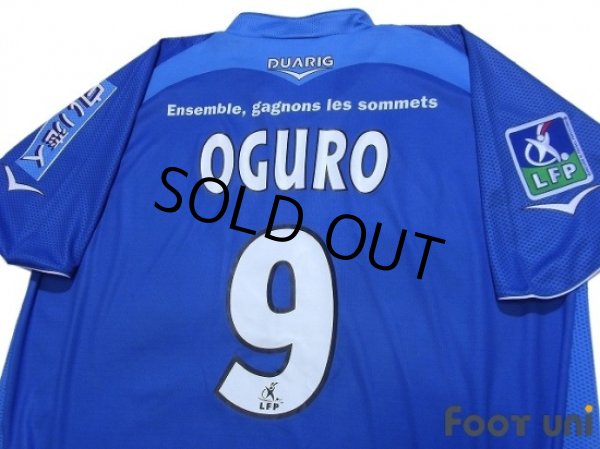 Photo4: Grenoble Foot 38 2005-2006 Home Shirt #9 Oguro Ligue 1 LFP Patch/Badge (4)