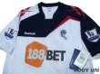 Photo3: Bolton Wanderers 2011-2012 Home Shirt #30 Ryo Miyaichi BARCLAYS PREMIER LEAGUE Patch/Badge w/tags (3)