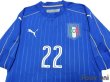 Photo3: Italy 2016 Home Authentic Shirt #22 El Shaarawy w/tags (3)