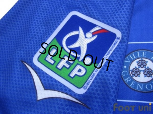 Photo7: Grenoble Foot 38 2005-2006 Home Shirt #9 Oguro Ligue 1 LFP Patch/Badge (7)