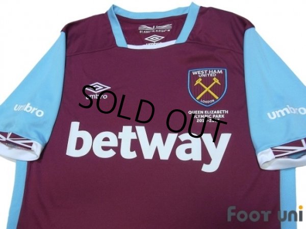 Photo3: West Ham Utd 2016-2017 Home Shirt w/tags (3)