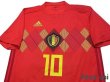 Photo3: Belgium 2018 Home Shirt #10 E.Hazard w/tags (3)