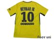 Photo2: Paris Saint Germain 2017-2018 Away Shirt #10 Neymar JR w/tags (2)