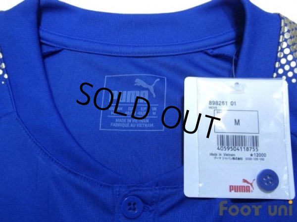 Photo5: Leicester City 2017-2018 Home Shirt #20 Okazaki Premier League Patch/Badge w/tags (5)