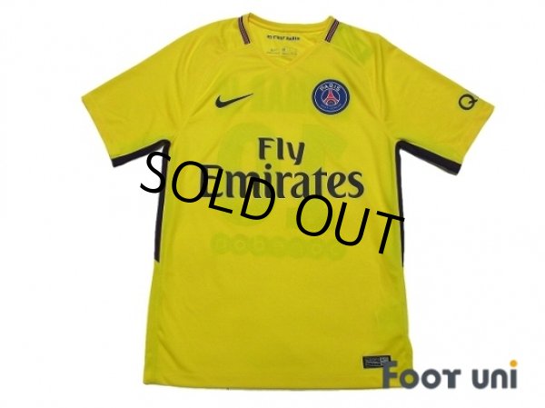Photo1: Paris Saint Germain 2017-2018 Away Shirt #10 Neymar JR w/tags (1)