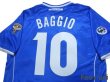 Photo4: Brescia 2002-2003 Home Shirt #10 Baggio Lega Calcio Patch/Badge (4)