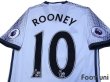 Photo4: Manchester United 2016-2017 3rd Shirt #10 Rooney Premier League Patch/Badge w/tags (4)