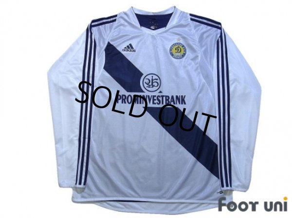 Photo1: Dynamo Kyiv 2003-2004 Home Authentic Long Sleeve Shirt w/tags (1)