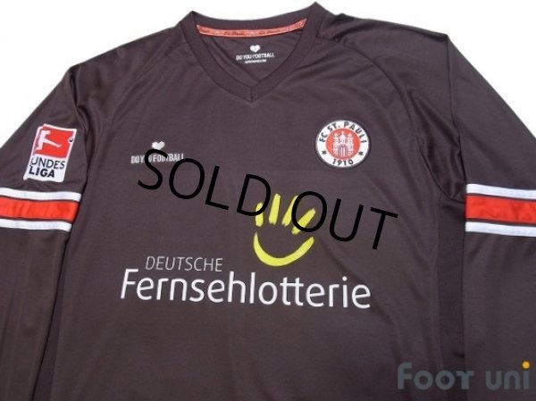 Photo3: FC St.Pauli 2012-2013 Home Long Sleeve Shirt #31 Herber Bundesliga Patch/Badge (3)