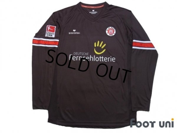 Photo1: FC St.Pauli 2012-2013 Home Long Sleeve Shirt #31 Herber Bundesliga Patch/Badge (1)