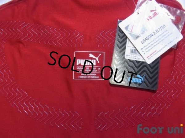 Photo4: Arsenal 2017-2018 Home Authentic Shirt w/tags (4)