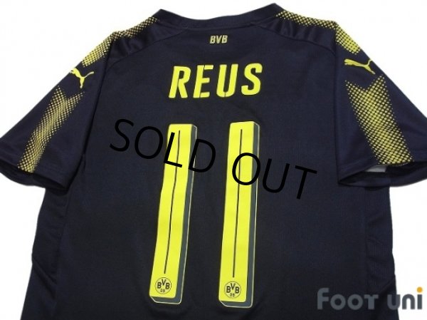 Photo4: Borussia Dortmund 2017-2018 Away Shirt #11 Reus w/tags (4)