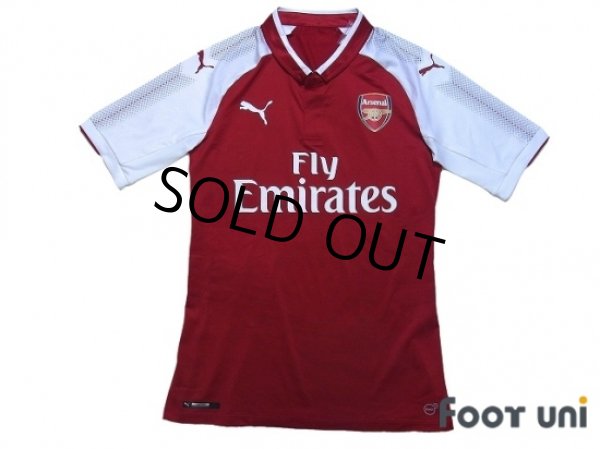 Photo1: Arsenal 2017-2018 Home Authentic Shirt w/tags (1)