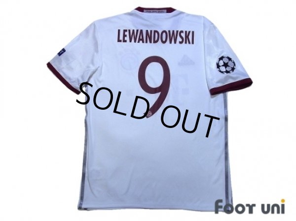 Photo2: Bayern Munchen 2016-2017 3rd Shirt #9 Lewandowski Champions League Patch/Badge Respect Patch/Badge w/tags (2)