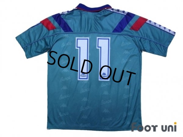 Photo2: FC Barcelona 1993-1995 Away Shirt #11 (2)