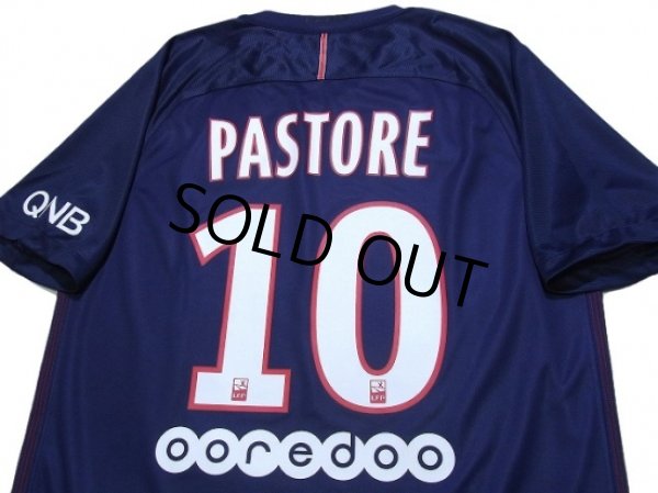 Photo4: Paris Saint Germain 2016-2017 Home Shirt #10 Pastore w/tags (4)
