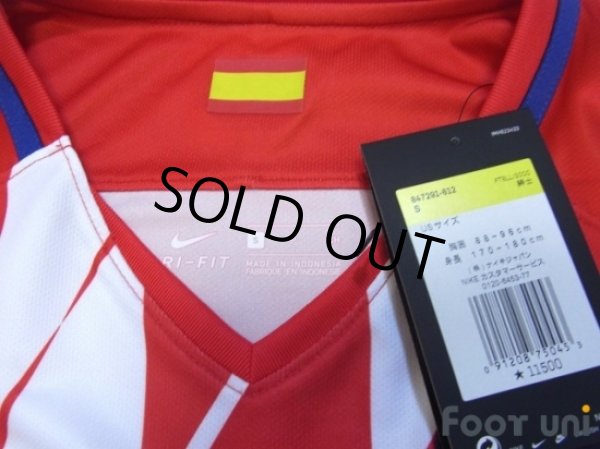 Photo4: Atletico Madrid 2017-2018 Home Shirt w/tags La Liga Patch/Badge (4)