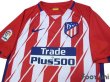 Photo3: Atletico Madrid 2017-2018 Home Shirt w/tags La Liga Patch/Badge (3)