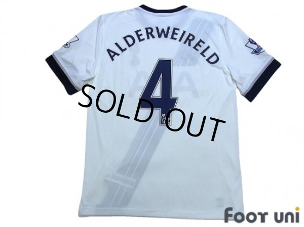 Photo2: Tottenham Hotspur 2015-2016 Home Shirt #4 Alderweireld BARCLAYS PREMIER LEAGUE Patch/Badge (2)
