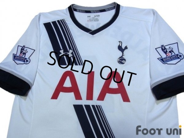 Photo3: Tottenham Hotspur 2015-2016 Home Shirt #4 Alderweireld BARCLAYS PREMIER LEAGUE Patch/Badge (3)