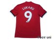 Photo2: Manchester United 2017-2018 Home Shirt #9 Lukaku Premier League Patch/Badge w/tags (2)