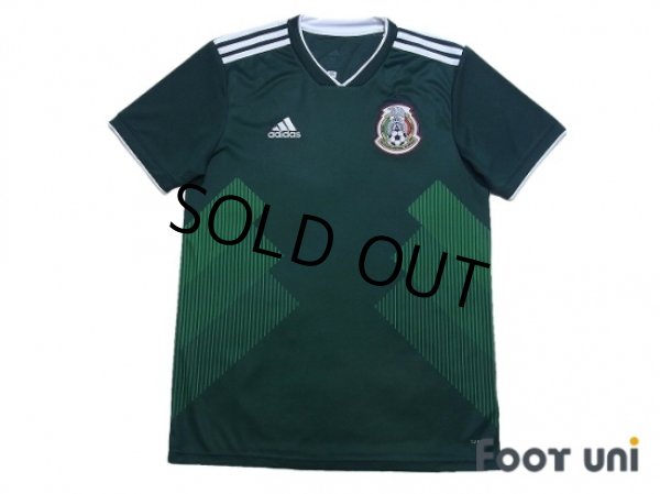 Photo1: Mexico 2018 Home Shirt w/tags (1)