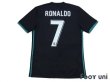 Photo2: Real Madrid 2017-2018 Away Shirt #7 Ronaldo w/tags (2)