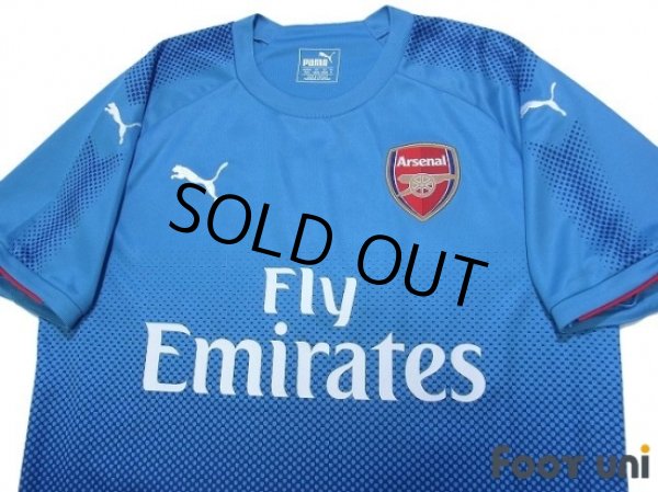 Photo3: Arsenal 2017-2018 Away Shirt w/tags (3)